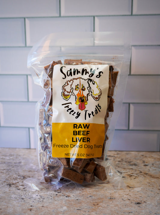 Raw Beef Liver Treats