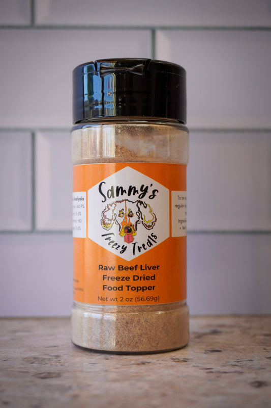 Raw Beef Liver Food Topper